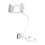 Suport Birou Borofone Bright Shell (BH23), Brat Flexibil, Rotire 360°, Alb