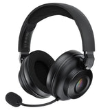 Casti Acefast H15, BT 6.0 + 2.4G + AUX, Latenta 0.02s, Negru