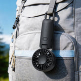 Ventilator Portabil Acefast (YF2), 1800mAh, 6400rpm, Negru