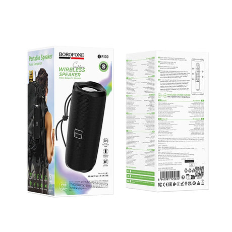 Boxa Borofone Joy (BR100), 10W, Bluetooth V6.0, Negru