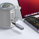 Adaptor Borofone Clear Way (BC51), Jack 3.5mm / Bluetooth V5.4, Gri