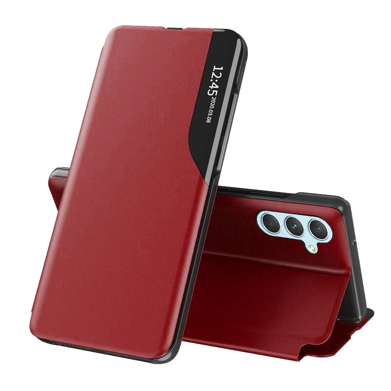 Husa de protectie Techsuit eFold Series compatibil cu Samsung Galaxy A34 5G, Rosu