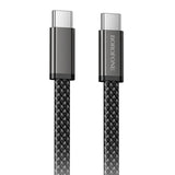 Cablu Borofone Peace (BX124), USB-C, 60W, 1m, Negru