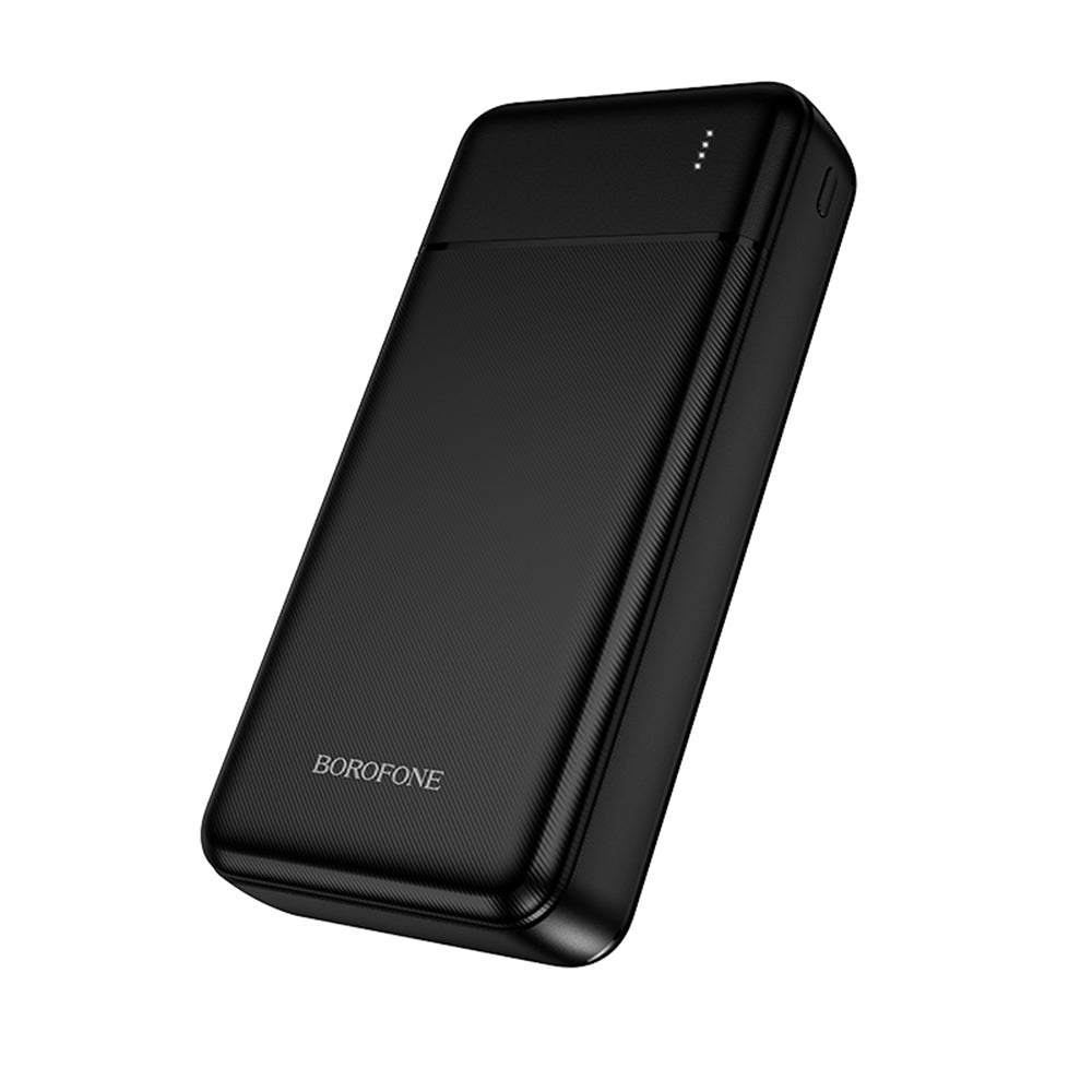 Baterie externa Borofone Clever (BJ88A), 20000mAh, 2x USB-A, USB-C & Micro-USB, Negru