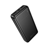 Baterie externa Borofone Clever (BJ88A), 20000mAh, 2x USB-A, USB-C & Micro-USB, Negru