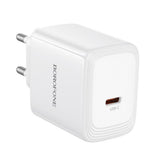 Incarcator Borofone (BN33), USB-C, PD 40W, GaN, Alb