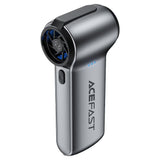 Ventilator portabil Acefast YF3, LED, 2500mAh, Gri