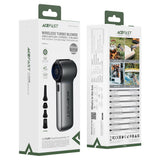 Ventilator portabil Acefast YF3, LED, 2500mAh, Gri