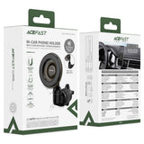 Suport Auto Acefast (D68), Magnetic, Multi-axis, Negru
