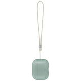 Husa Casti UNIQ Lino Hybrid (AirPods Pro 3), Silicon, Verde