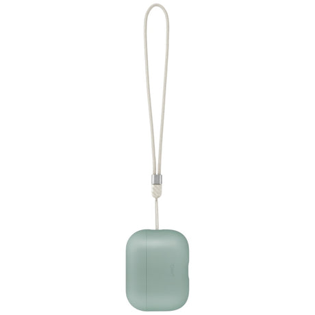 Husa Casti UNIQ Lino Hybrid (AirPods Pro 3), Silicon, Verde