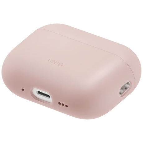 Husa Casti UNIQ Lino Hybrid (AirPods Pro 3), Silicon, Roz