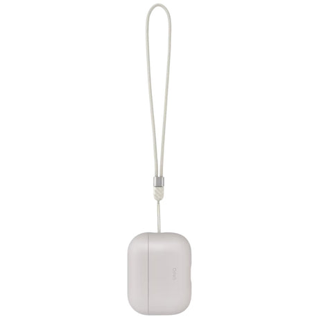 Husa Casti UNIQ Lino Hybrid (AirPods Pro 3), Silicon, Bej