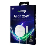 Incarcator 3mk incharge® Align, MagSafe, 25W, Qi2.2, Alb
