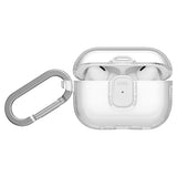 Husa UNIQ Glase Pro Lock Case AirPods Pro 3, Policarbonat, Transparent