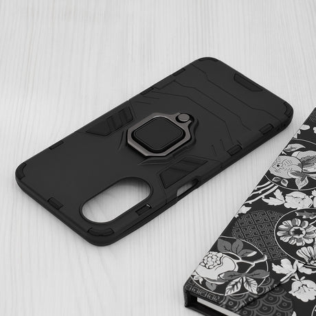 Husa de protectie Techsuit Silicone Shield compatibil cu Oppo A58 5G / A78 5G, Negru