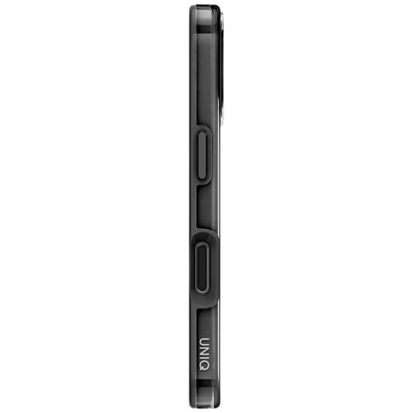 Husa de protectie UNIQ Clario MagClick compatibil cu iPhone 17, Negru