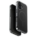 Husa de protectie UNIQ Clario MagClick compatibil cu iPhone 17, Negru