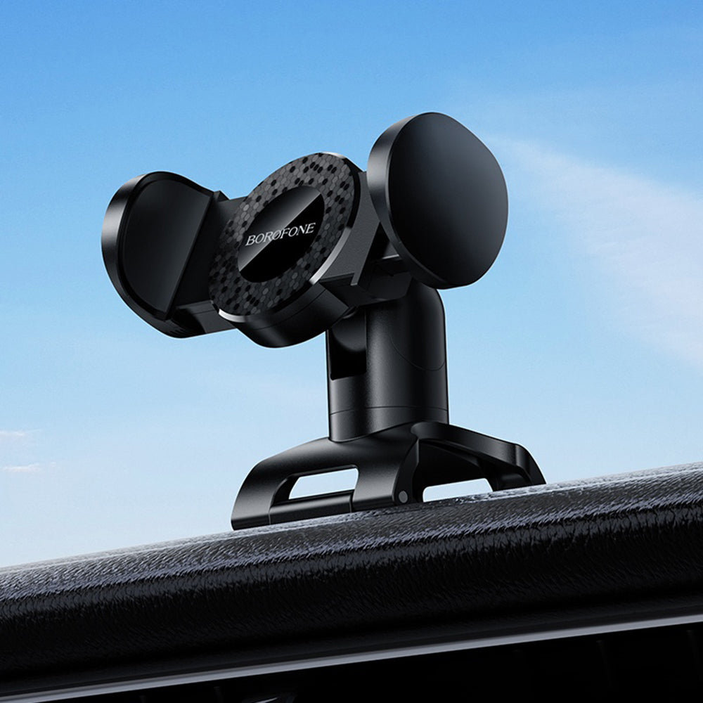Suport Auto Borofone (BH142), Rotatie 360°, 4.5-7", Negru