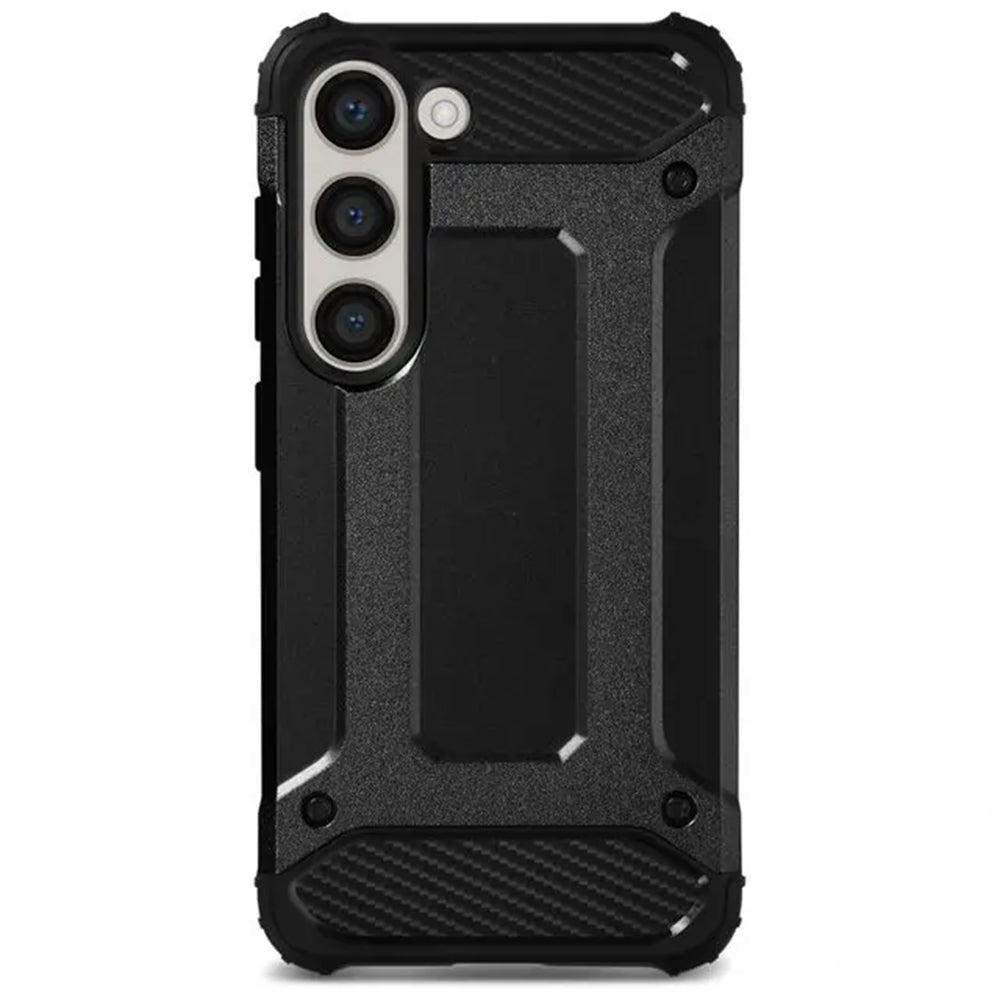 Husa de protectie Techsuit Hybrid Armor compatibil cu Samsung Galaxy S23 Plus, Negru