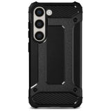 Husa de protectie Techsuit Hybrid Armor compatibil cu Samsung Galaxy S23 Plus, Negru