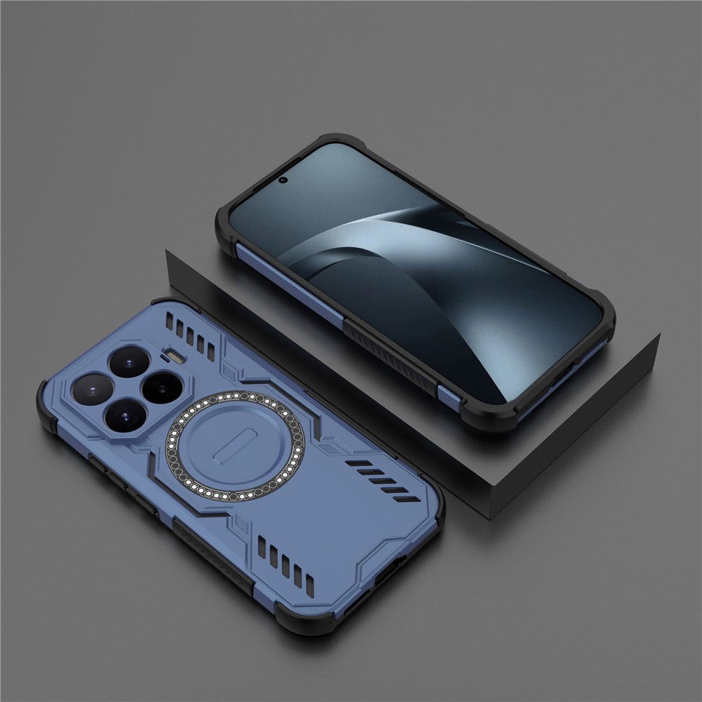 Husa de protectie Techsuit ArmorMag compatibil cu Xiaomi 17T, Albastru