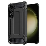 Husa de protectie Techsuit Hybrid Armor compatibil cu Samsung Galaxy S23 Plus, Negru