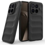 Husa de protectie Techsuit Magic Shield compatibil cu Xiaomi 17T Pro, Negru
