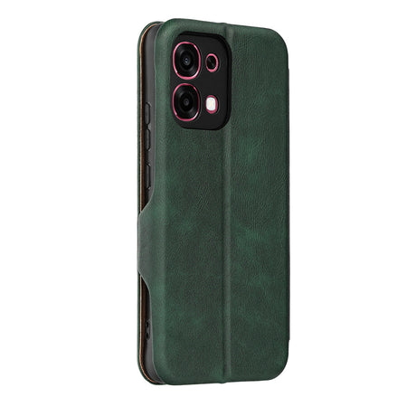 Husa de protectie Techsuit Safe Wallet Plus compatibil cu Oppo A6 Pro 4G / Oppo A6 Pro 5G, Verde