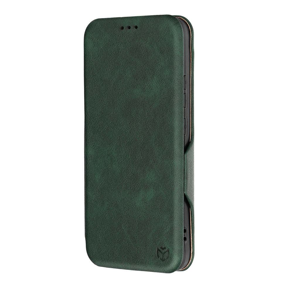 Husa de protectie Techsuit Safe Wallet Plus compatibil cu Oppo A6 Pro 4G / Oppo A6 Pro 5G, Verde