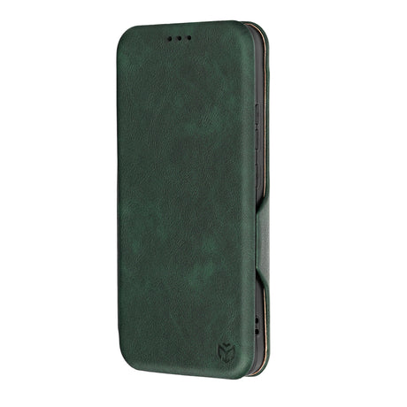 Husa de protectie Techsuit Safe Wallet Plus compatibil cu Oppo A6 Pro 4G / Oppo A6 Pro 5G, Verde