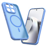 Husa de protectie Techsuit HaloFrost II MagSafe compatibil cu Xiaomi 17T, Albastru