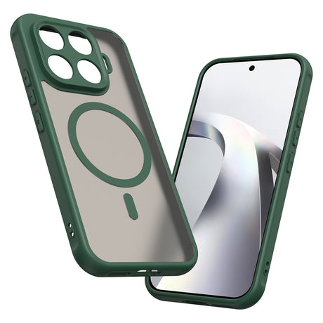Husa de protectie Techsuit HaloFrost II MagSafe compatibil cu Xiaomi 17T, Verde
