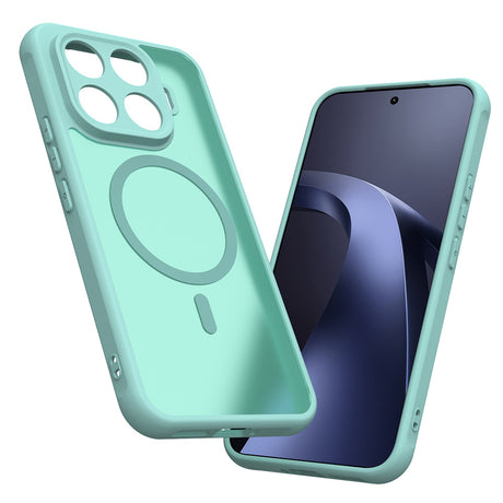 Husa de protectie Techsuit HaloFrost II MagSafe compatibil cu Xiaomi 17T Pro, Verde Menta