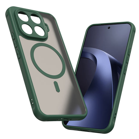 Husa de protectie Techsuit HaloFrost II MagSafe compatibil cu Xiaomi 17T Pro, Verde