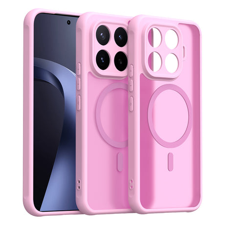 Husa de protectie Techsuit HaloFrost II MagSafe compatibil cu Xiaomi 17T Pro, Roz
