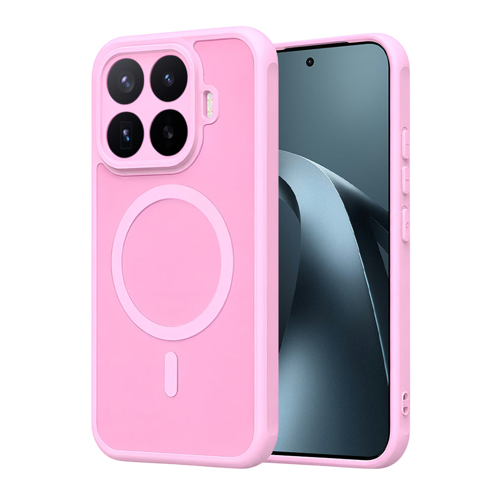 Husa de protectie Techsuit HaloFrost II MagSafe compatibil cu Xiaomi 17T Pro, Roz