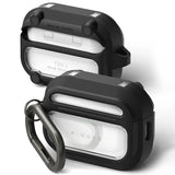 Husa Casti Ringke UX Magnetic AirPods Pro 3, Policarbonat, Transparent