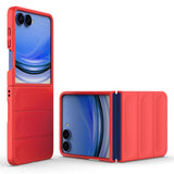 Husa de protectie Techsuit Magic Shield compatibil cu Samsung Galaxy Z Flip8, Roșu