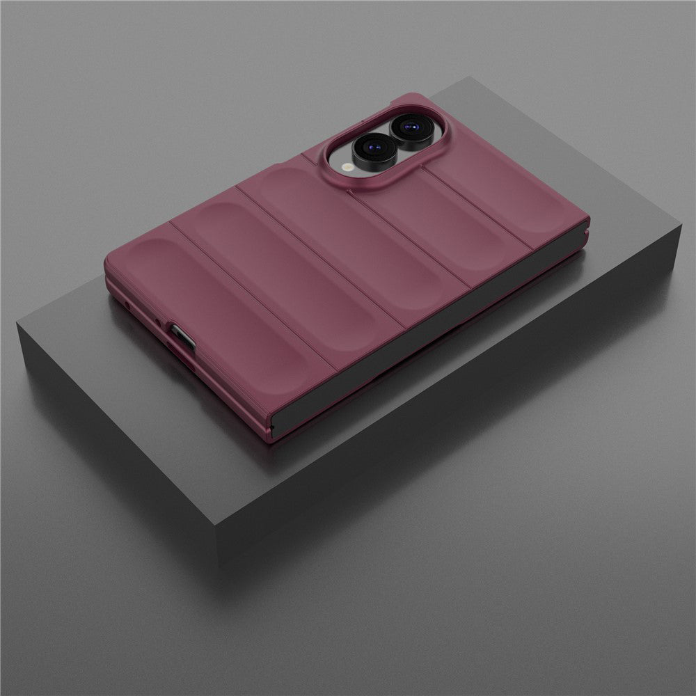Husa de protectie Techsuit Magic Shield compatibil cu Samsung Galaxy Z Fold8, Bordeaux