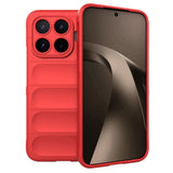 Husa de protectie Techsuit Magic Shield compatibil cu Xiaomi 17T Pro, Roșu