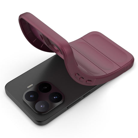 Husa de protectie Techsuit Magic Shield compatibil cu Xiaomi 17T Pro, Bordeaux