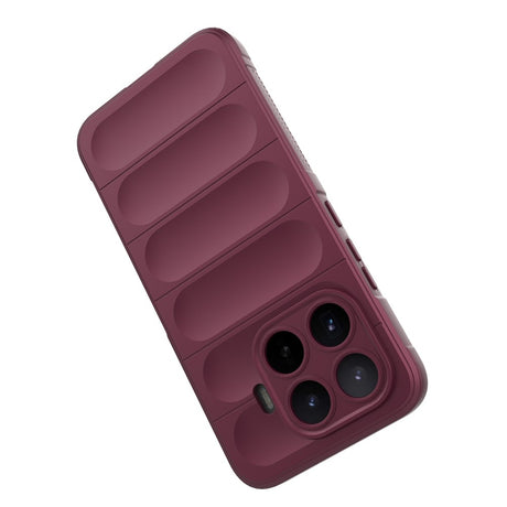 Husa de protectie Techsuit Magic Shield compatibil cu Xiaomi 17T Pro, Bordeaux