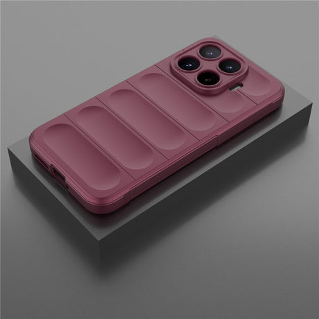 Husa de protectie Techsuit Magic Shield compatibil cu Xiaomi 17T Pro, Bordeaux