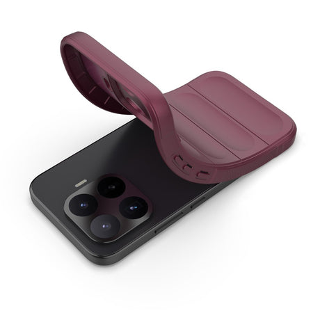 Husa de protectie Techsuit Magic Shield compatibil cu Xiaomi 17T, Bordeaux