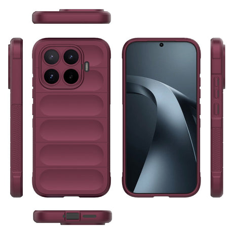 Husa de protectie Techsuit Magic Shield compatibil cu Xiaomi 17T, Bordeaux