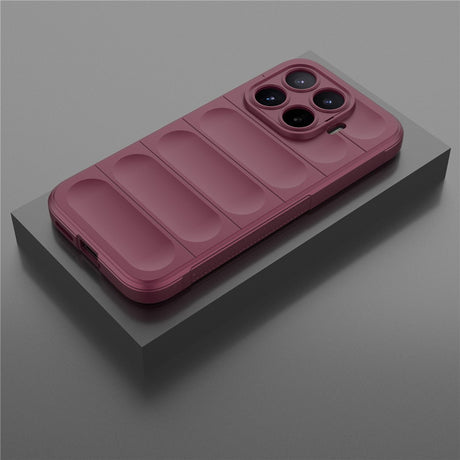 Husa de protectie Techsuit Magic Shield compatibil cu Xiaomi 17T, Bordeaux