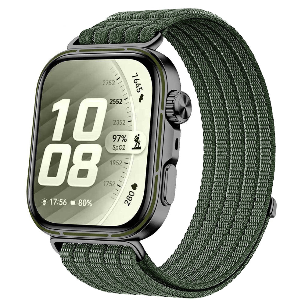 Curea smartwatch Techsuit compatibil cu Huawei Watch Fit 5, Verde inchis