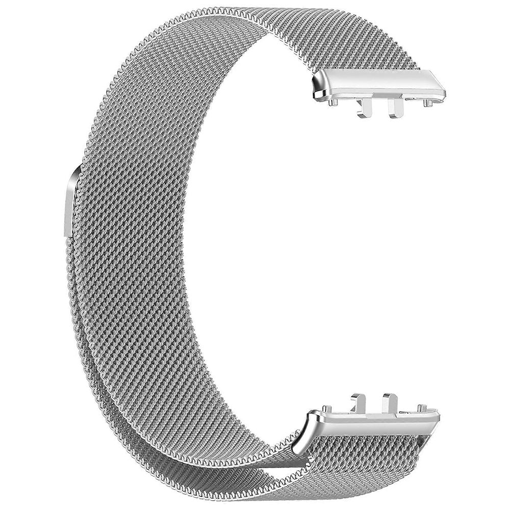 Curea smartwatch Techsuit compatibil cu Samsung Galaxy Fit3, Argintiu