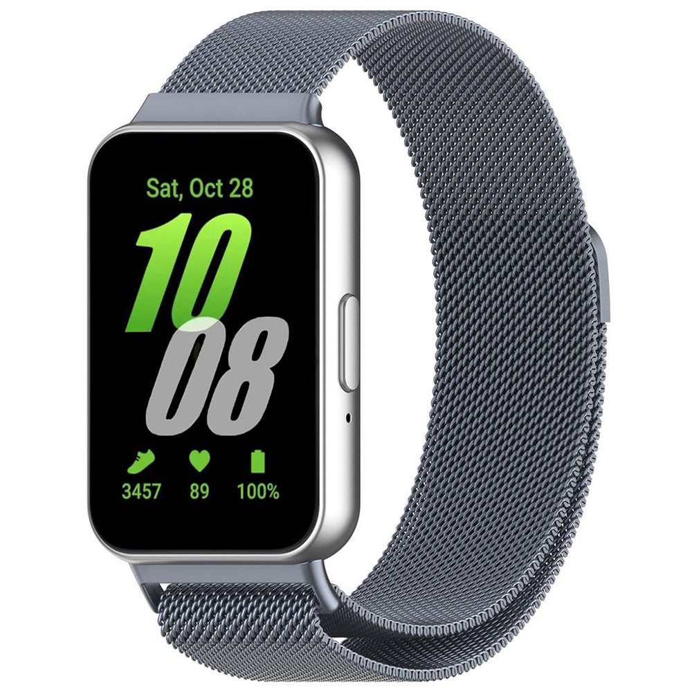 Curea smartwatch Techsuit compatibil cu Samsung Galaxy Fit3, Albastru